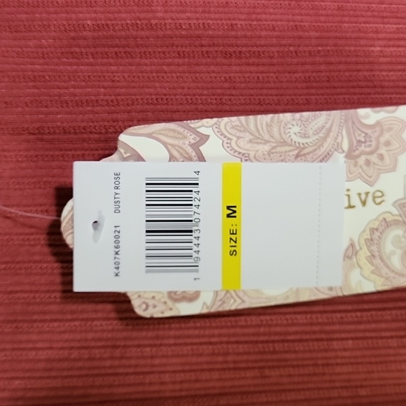 Band of the Free B-O-G Collective Ascella Dusty Rose Ribbed Maxi Skirt Size Med - Picture 5 of 8